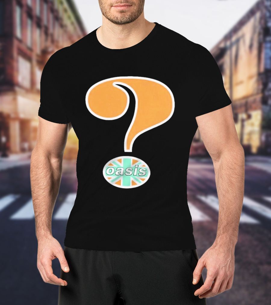 Pleasures Oasis Question Mark Union Jack T-Shirt