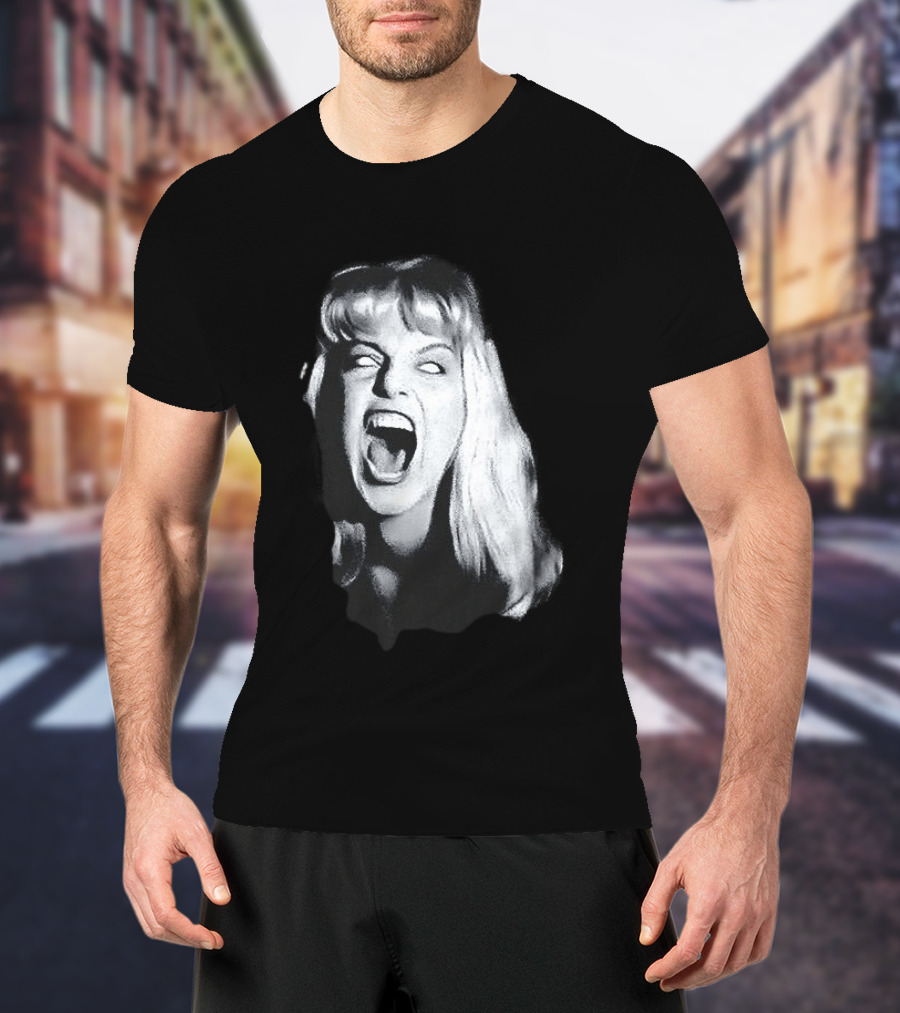 Laura Palmer Scream Twin Peaks Horror T-Shirt