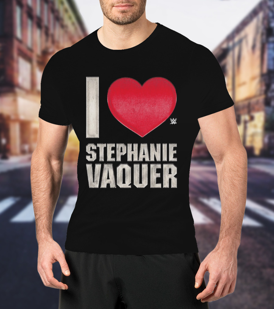 I Heart Stephanie Vaquer Enthusiast Passion W Red Heart T-Shirt