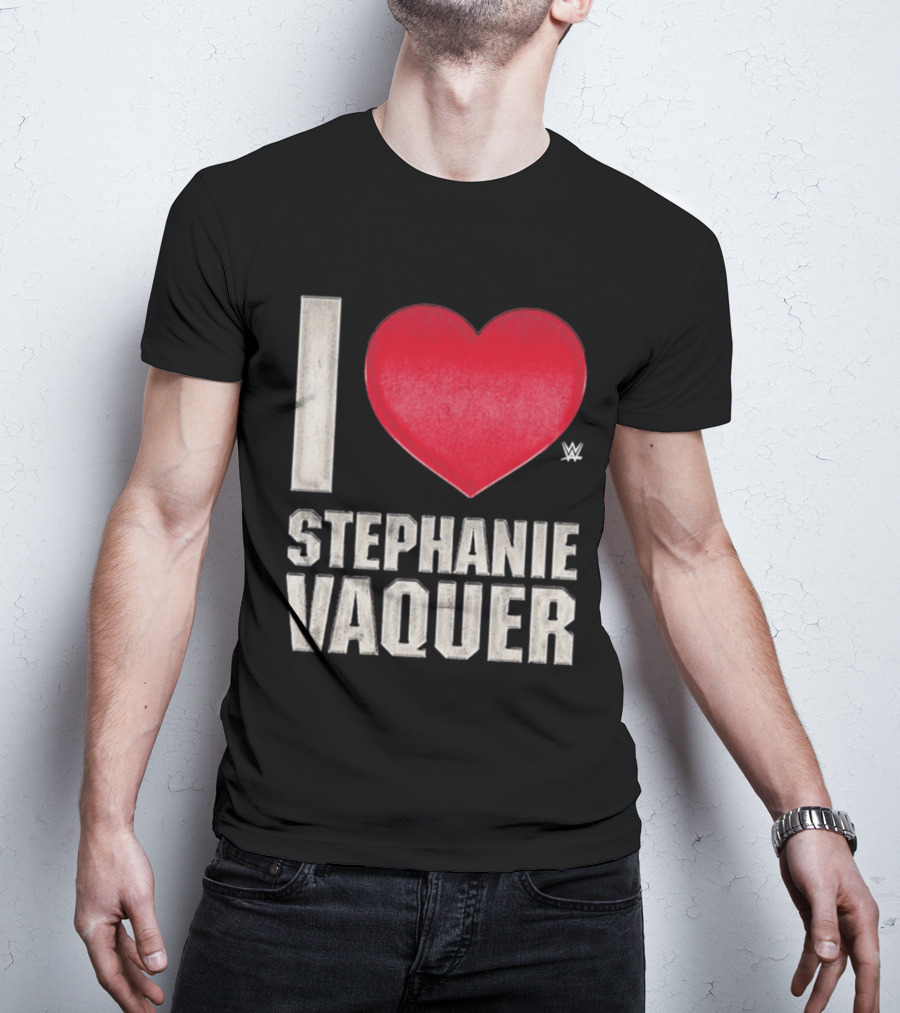 I Heart Stephanie Vaquer Enthusiast Passion W Red Heart T-Shirt