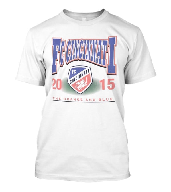 FC Cincinnati 2015 The Orange And Blue T-Shirt