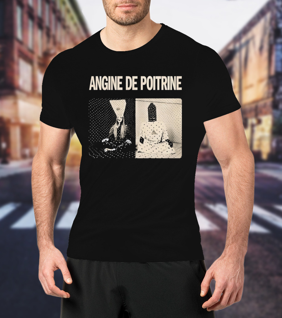Angine De Poitrine Tour Visual With Geometric Figures T-Shirt
