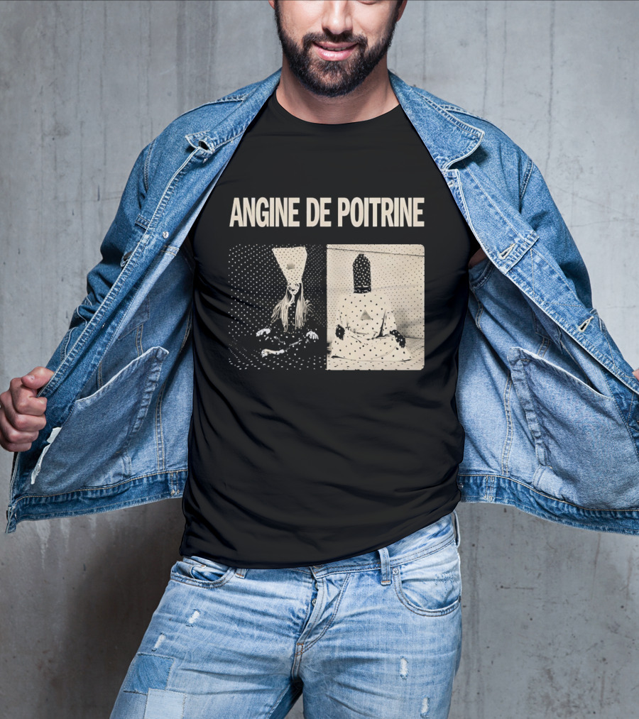 Angine De Poitrine Tour Visual With Geometric Figures T-Shirt