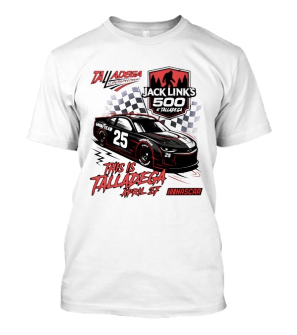 Jack Link's 500 Ghost Car Talladega April 27 NASCAR Racing T-Shirt