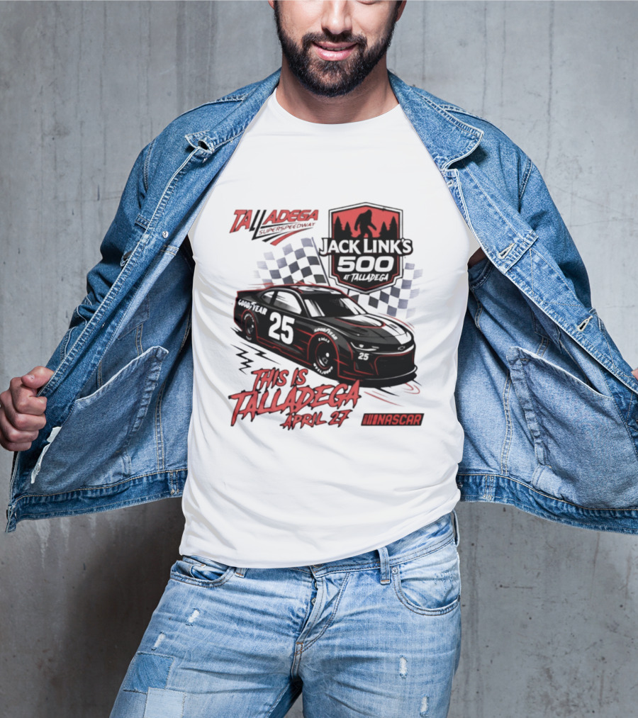 Jack Link's 500 Ghost Car Talladega April 27 NASCAR Racing T-Shirt