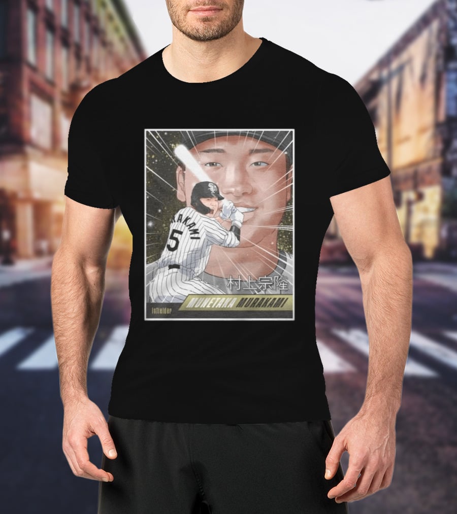 2026 White Sox AAPI Heritage Night Munetaka Murakami Infield T-Shirt