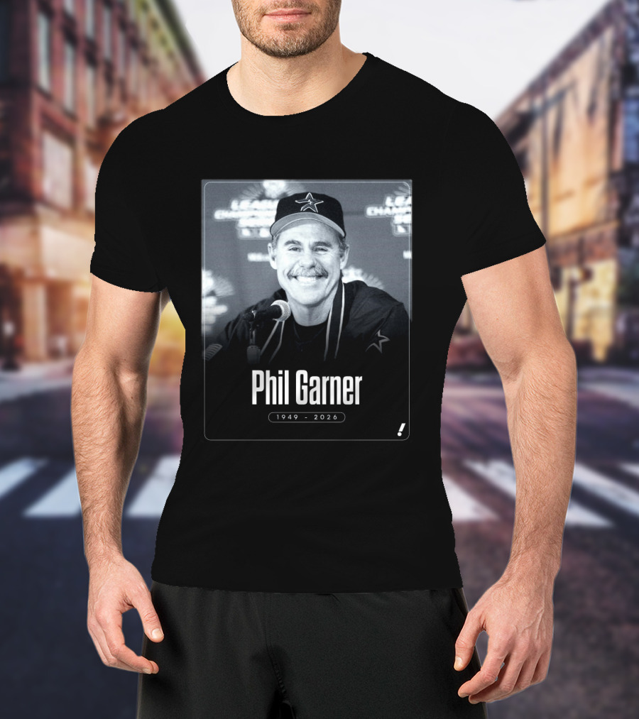 Phil Garner 1949 2026 Pittsburgh Pirates Memoriam T-Shirt