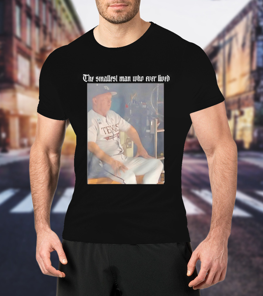 Texas A&M Aggies Jim Schlossnagle Baseball Coach Sitting Relaxed T-Shirt