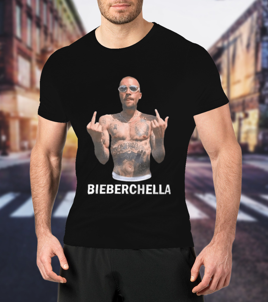 Justin Bieber Bieberchella Tattoo T-Shirt