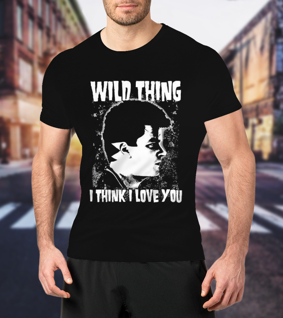 Ricky Vaughn Wild Thing I Think I Love You Major League T-Shirt