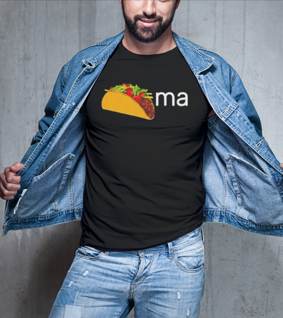 Tacoma Taco Graphic Text Food Pun Mexican Cuisine Humor Trend T-Shirt