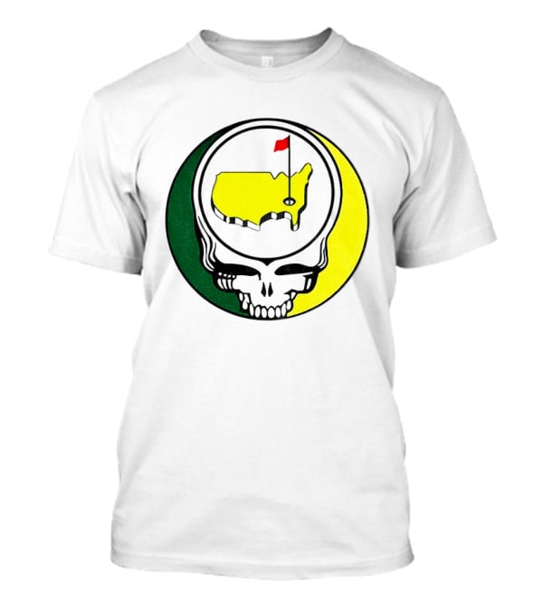 Masters Tournament 2026 Grateful Dead Skull Country Map Flag T-Shirt