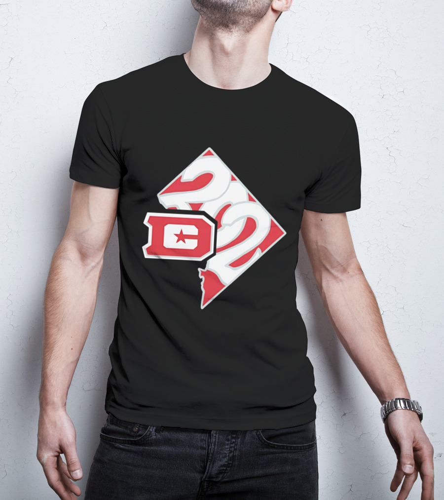 2026 UFL DC Defenders 202 Area Code Map T-Shirt