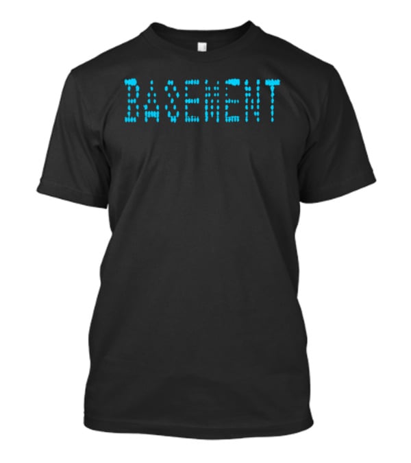 Basement Pixel Retro Dot Matrix T-Shirt