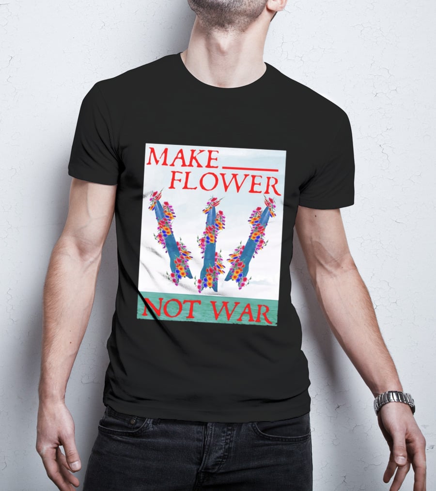 Minuteman III Make Flower Not War T-Shirt