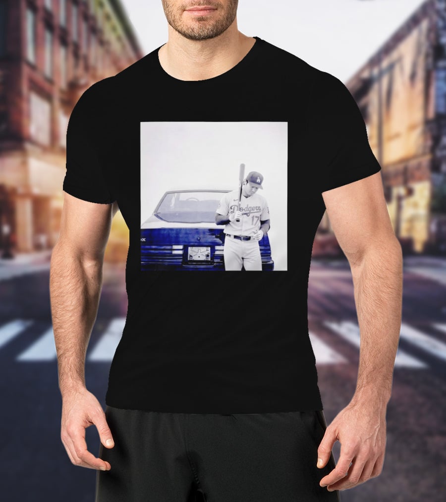 Shohei Ohtani Dodgers 17 Baseball Streetwear T-Shirt