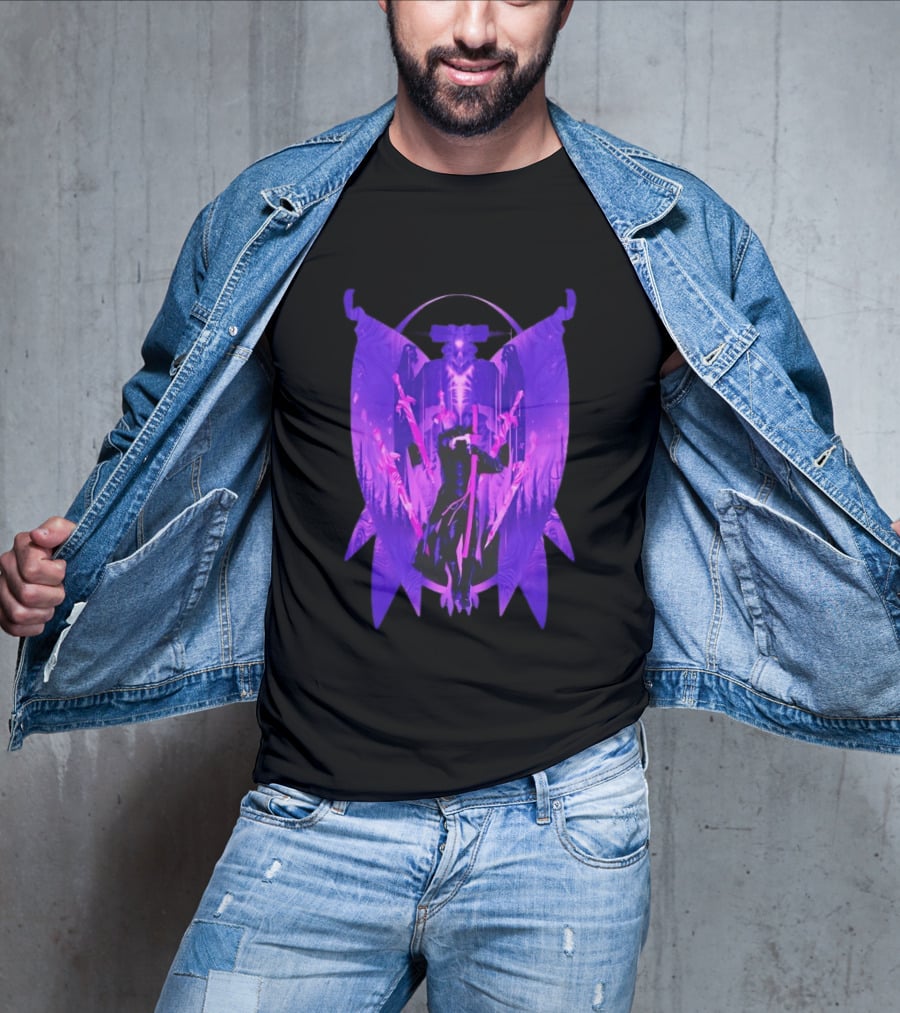 Devil May Cry Vergil Dark Aesthetic Purple Sword T-Shirt