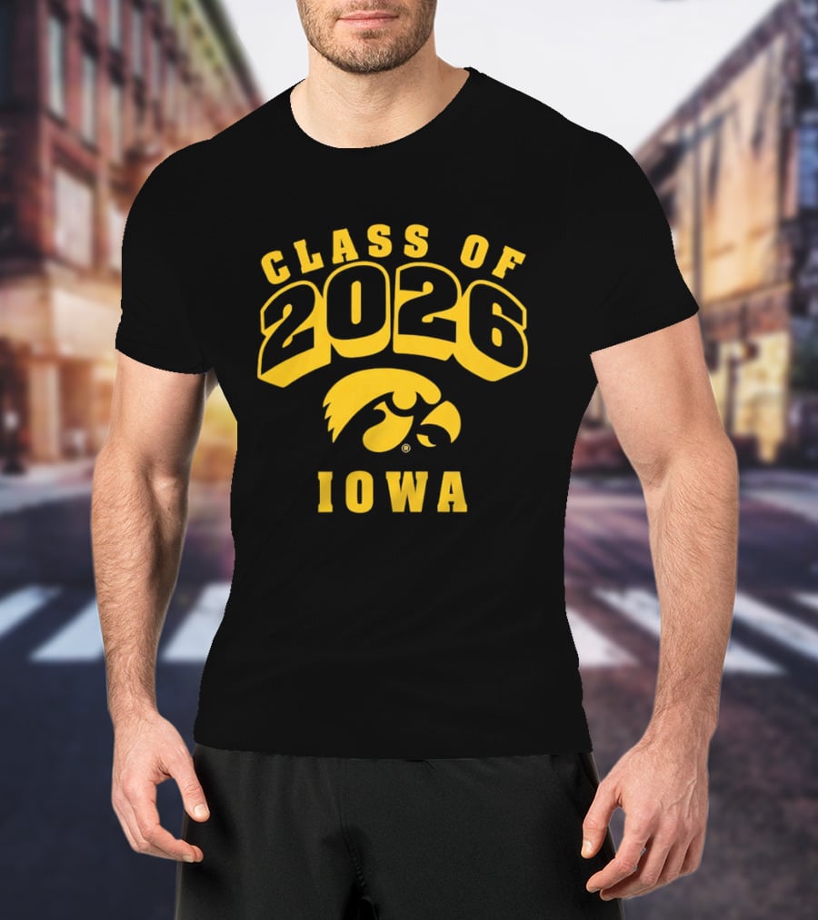 Class Of 2026 Iowa Hawkeyes T-Shirt