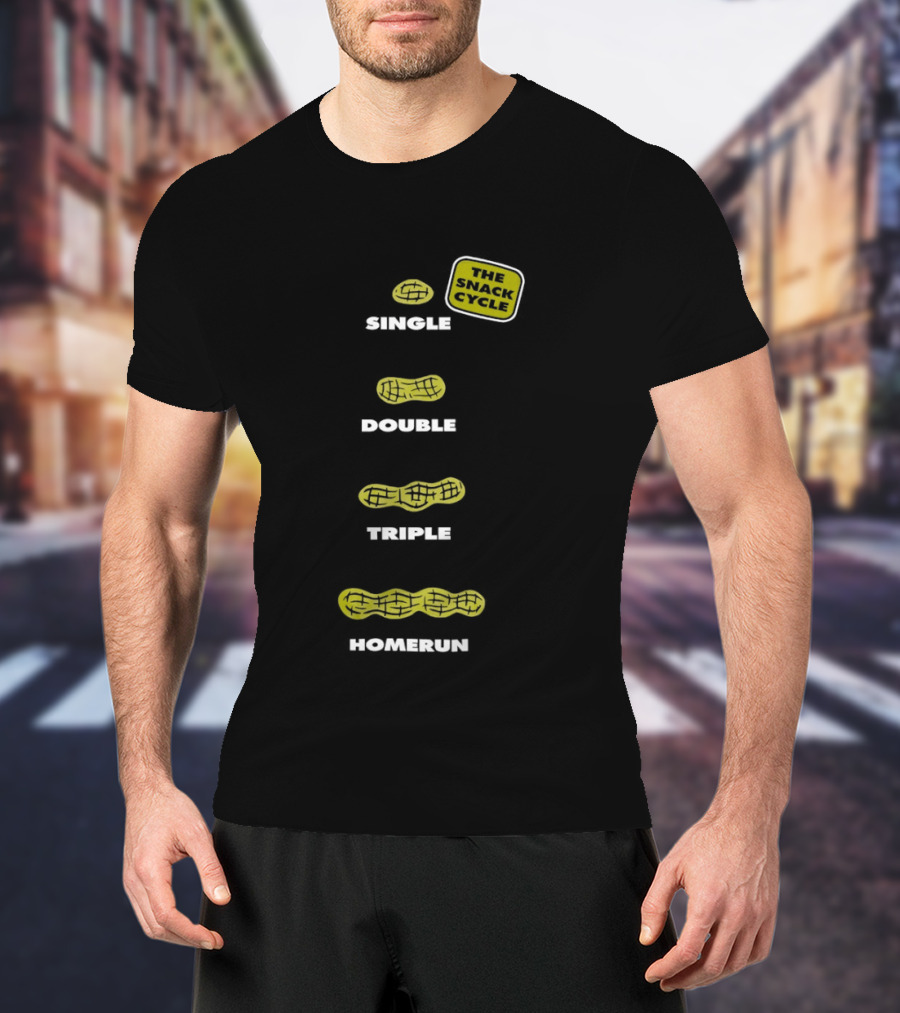 Plate Crate Snack Cycle Crumble Crunch Munch Nom Nom T-Shirt