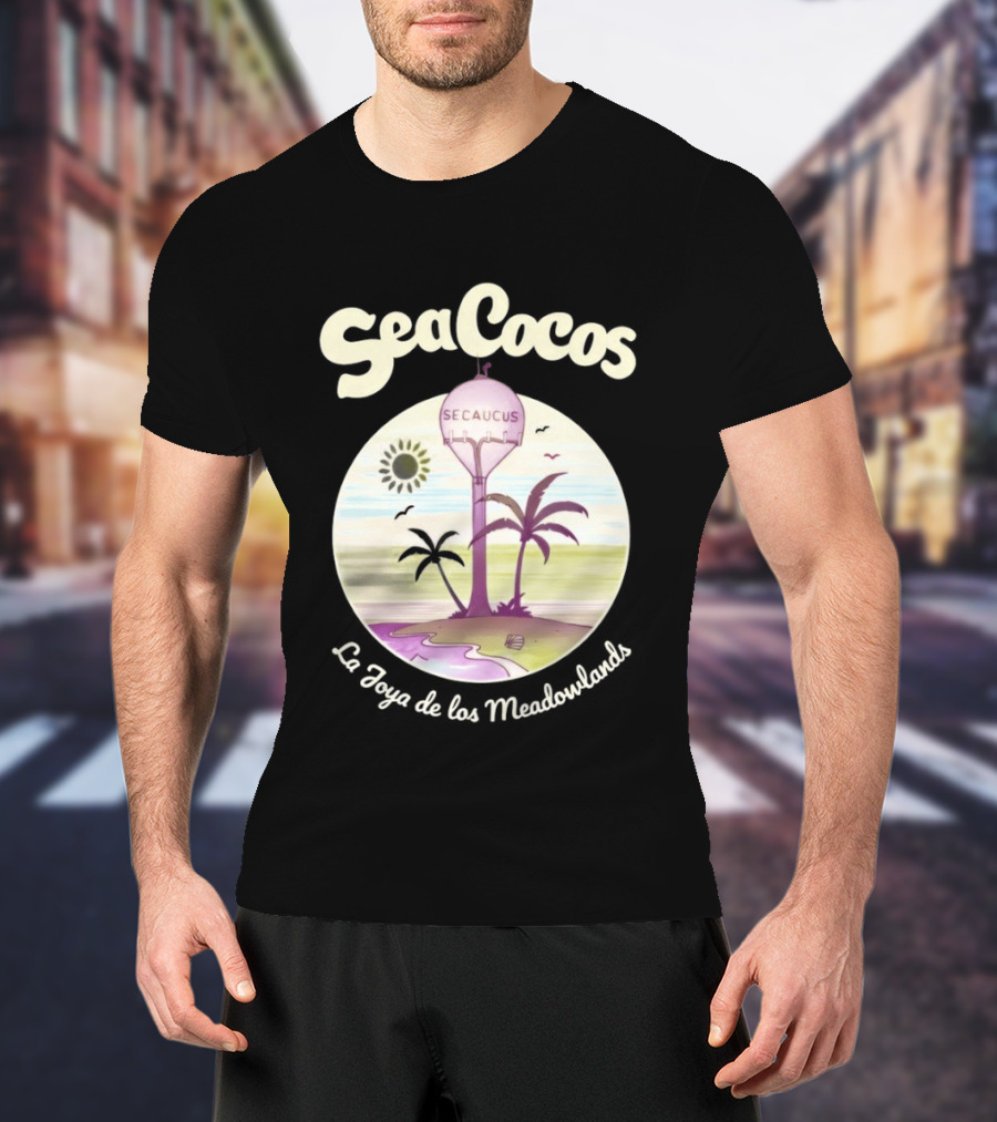 Sea Cocos Secaucus NJ Palm Meadowlands La Joya De Los Meadowlands T-Shirt