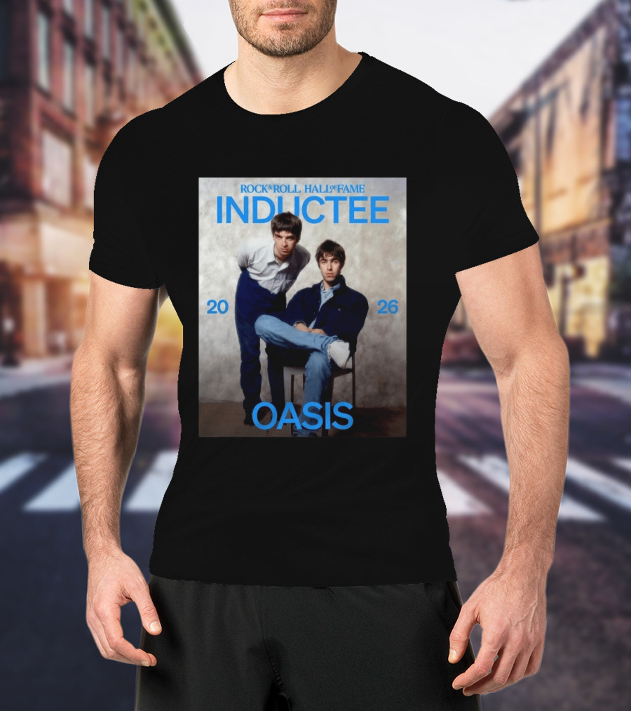 2026 Rock Roll Hall Of Fame Inductee Oasis T-Shirt