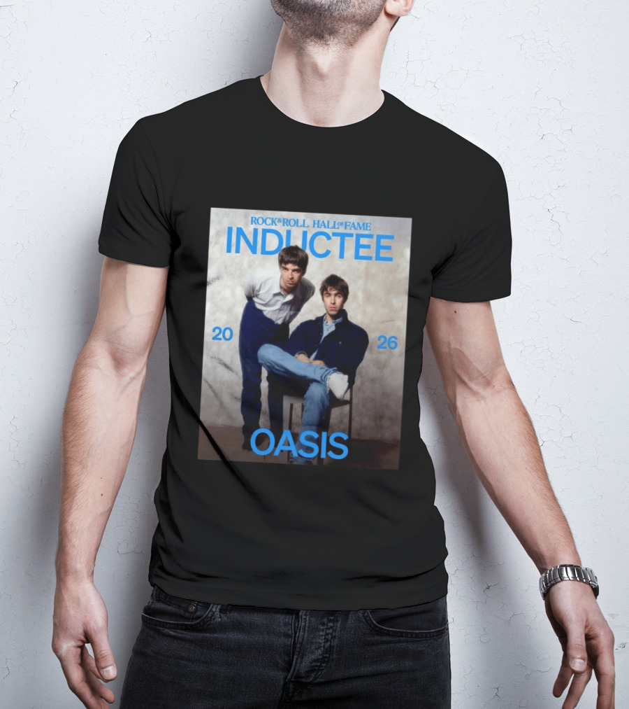 2026 Rock Roll Hall Of Fame Inductee Oasis T-Shirt