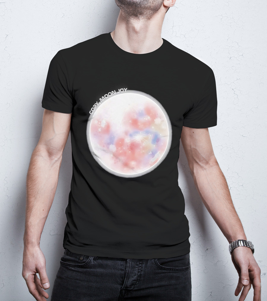 Artemis II Watercolor Copy Moon Joy T-Shirt