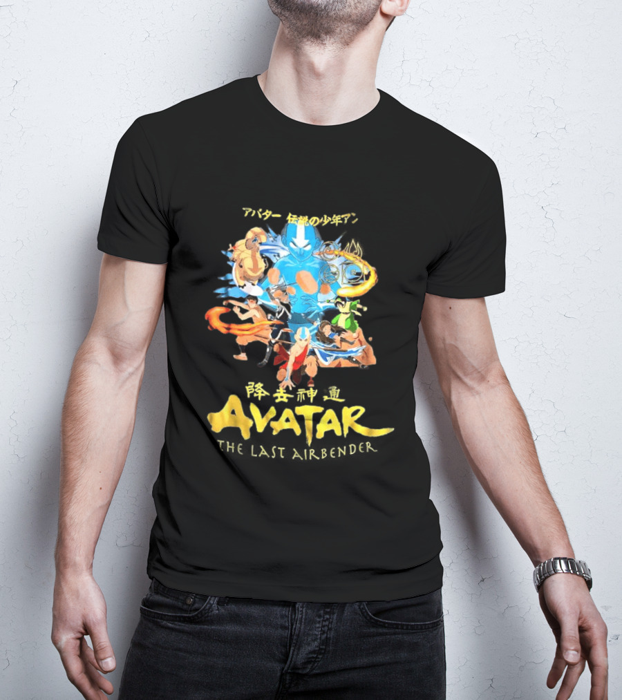 Avatar The Last Airbender Characters Ensemble T-Shirt
