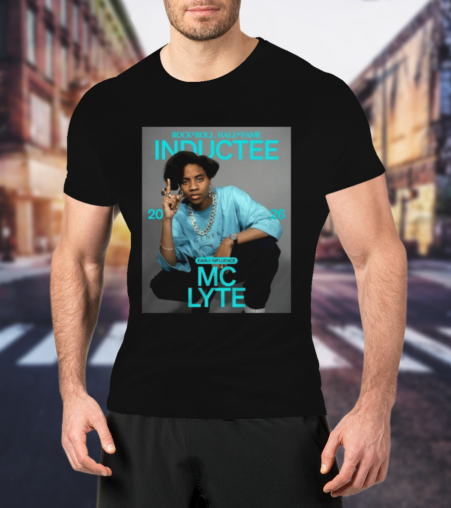 Rock Roll Hall Of Fame 2026 Inductee Early Influence Mc Lyte T-Shirt