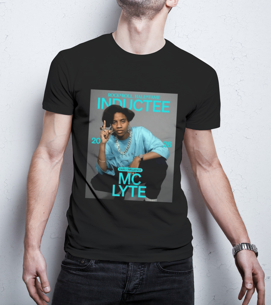Rock Roll Hall Of Fame 2026 Inductee Early Influence Mc Lyte T-Shirt