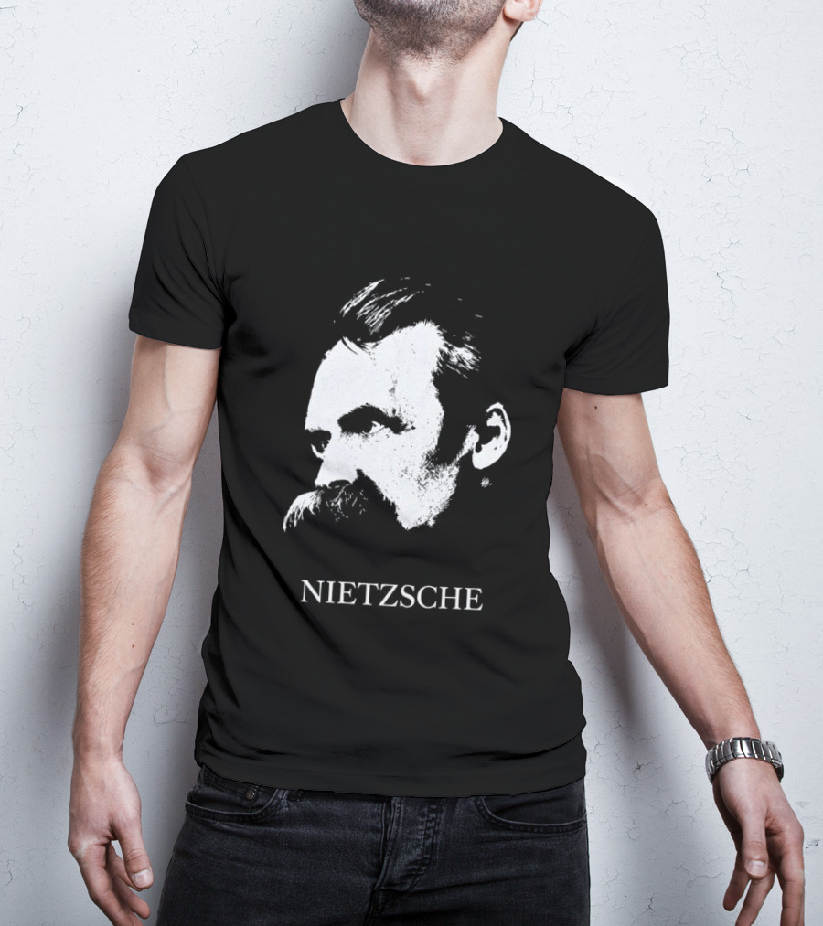 Gdragon Enfants Riches Deprimes Nietzsche Portrait Vintage Aesthetic T-Shirt