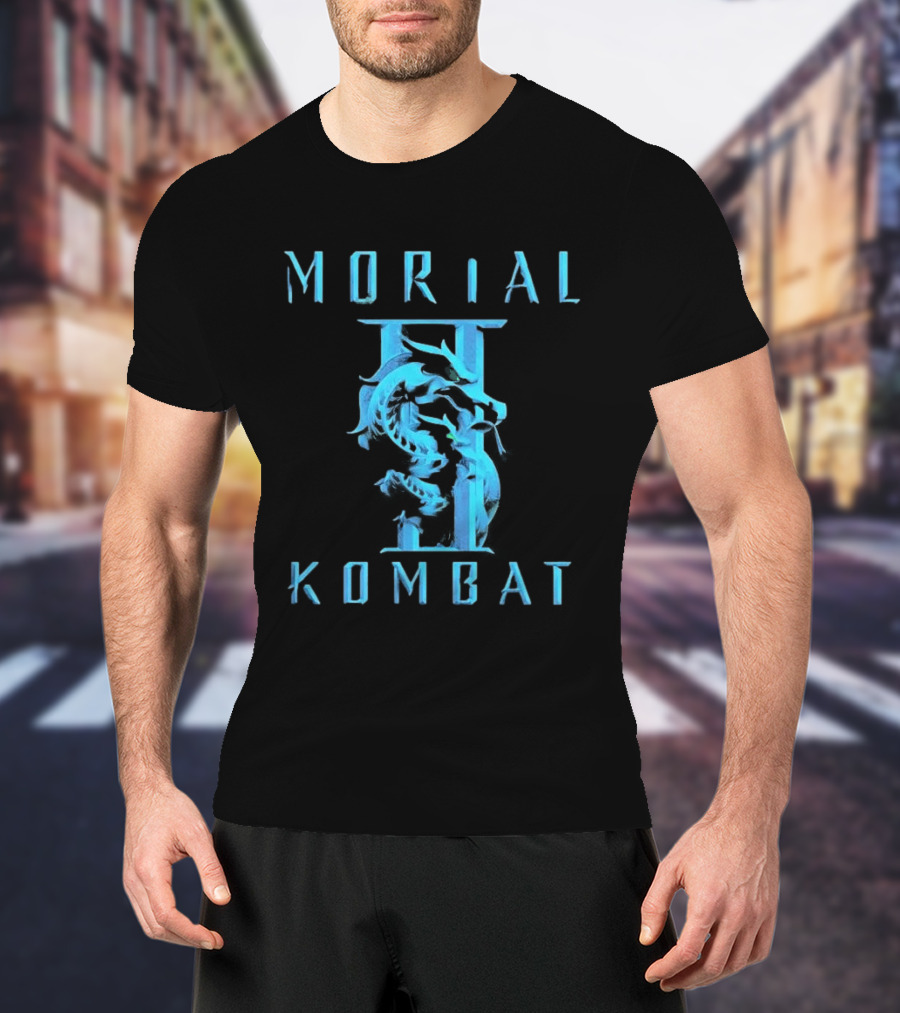Mortal Kombat II Let The Fight Begin Dragon T-Shirt