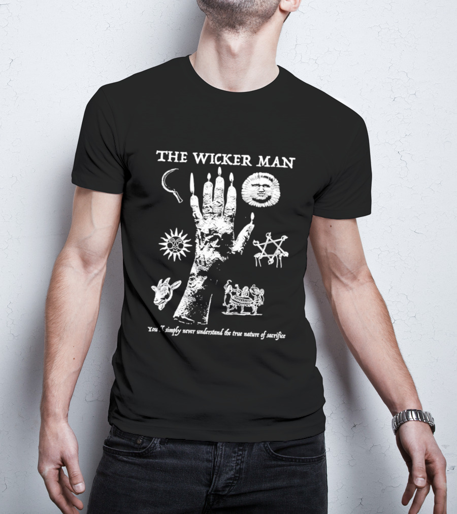 The Wicker Man 1973 Sacrifice Nature Symbols And Ritual T-Shirt