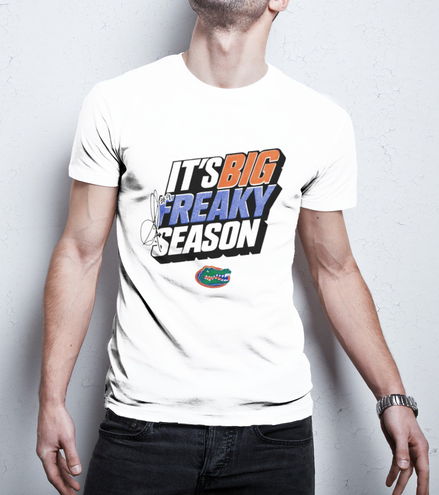 Florida Gators It's Big Freaky Season Rueben Chinyelu T-Shirt