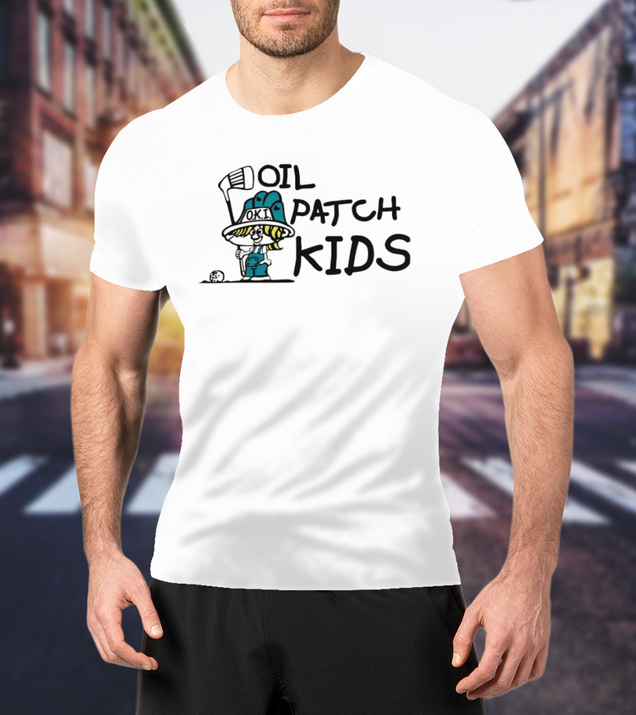 Oil Patch Kids Golf Character GHQ Collaboration T-Shirt