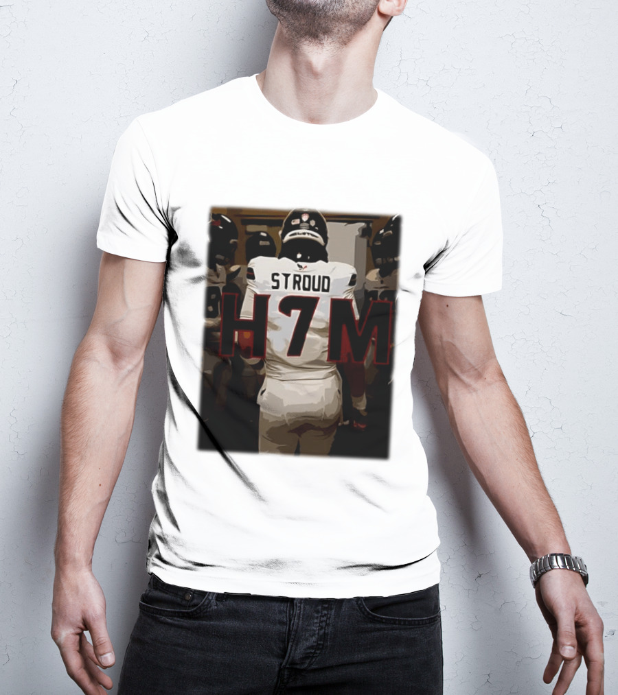 C.J. Stroud H7M Houston Texans Football Player T-Shirt