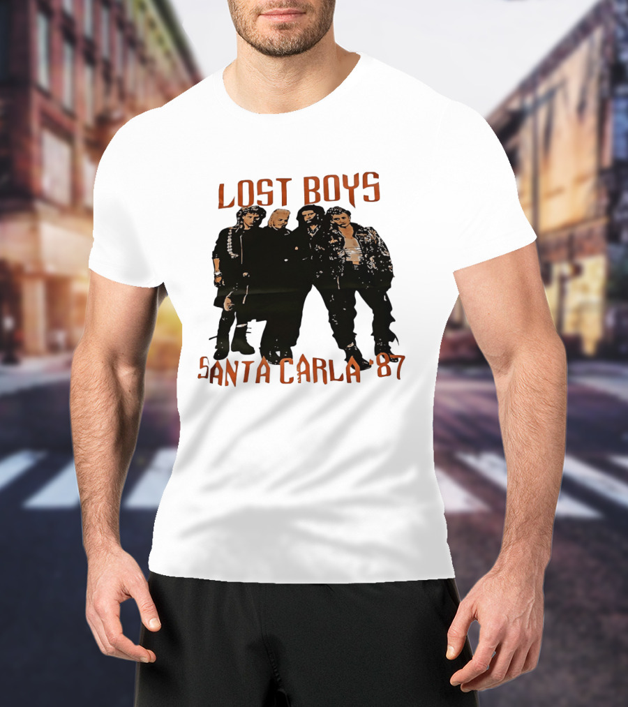Lost Boys Santa Carla 1987 Vintage Movie T-Shirt