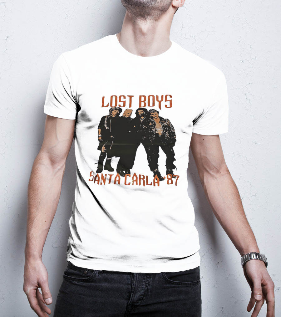 Lost Boys Santa Carla 1987 Vintage Movie T-Shirt