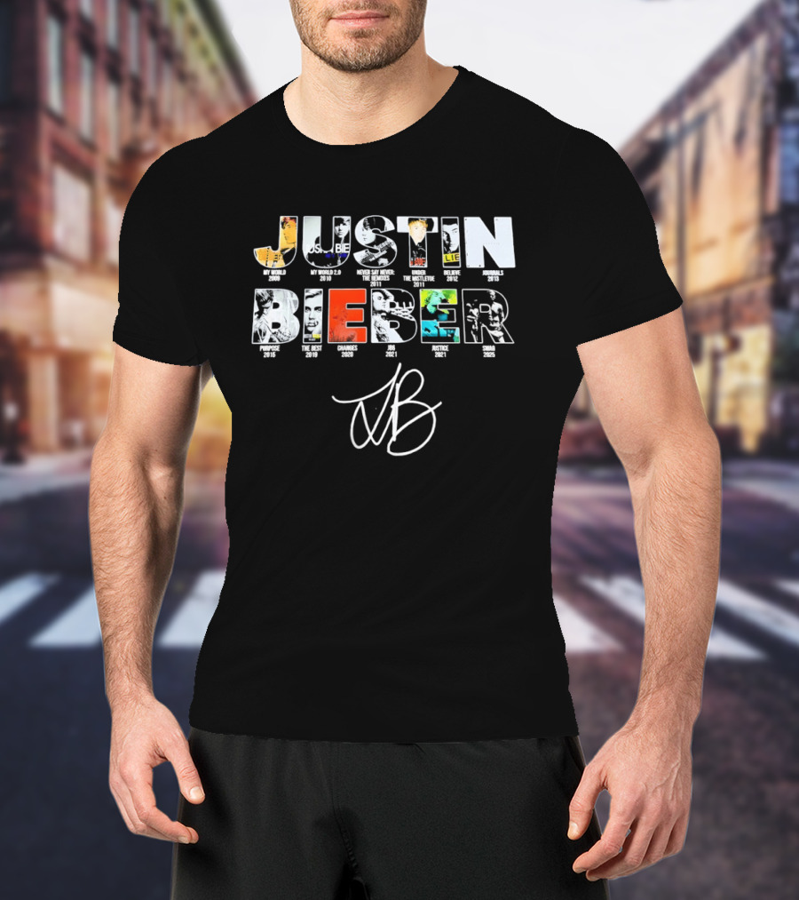 Justin Bieber Jb Fan Swag 2025 Album T-Shirt