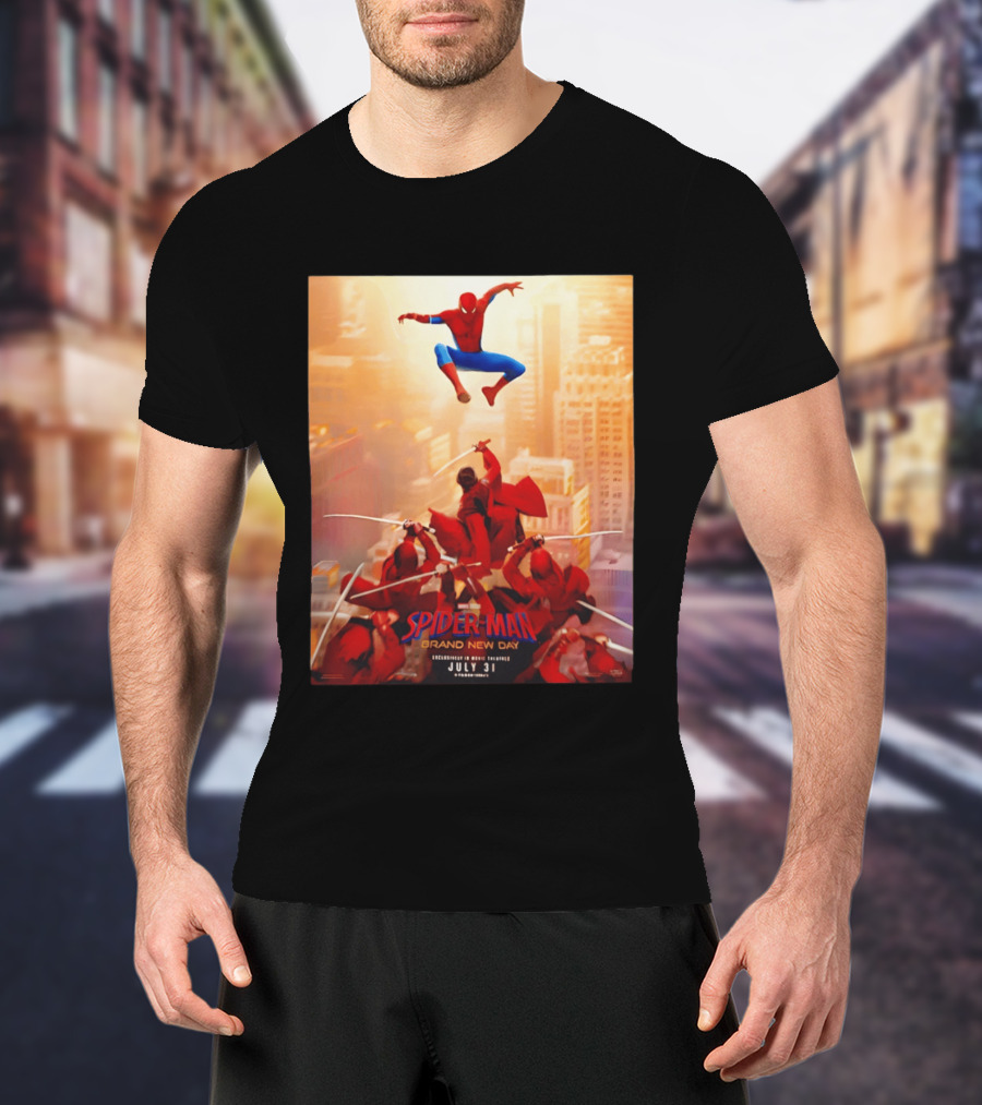 Spider Man Brand New Day Peter Vs The Hand Movie July 31 T-Shirt