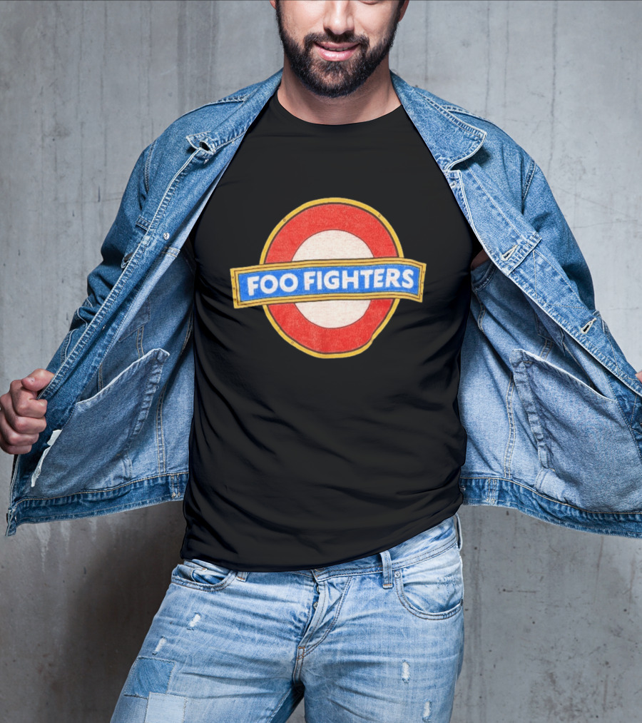 Foo Fighters London Underground Roundel T-Shirt