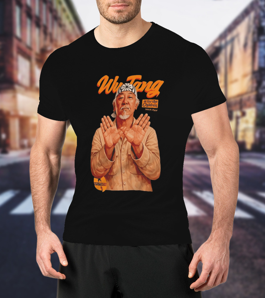 Wu Tang Is For The Children Mr. Miyagi T-Shirt