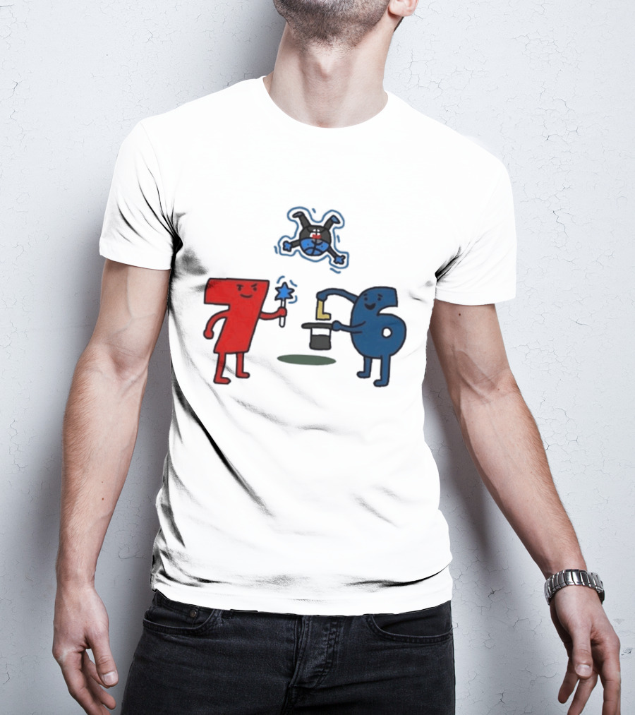 Philadelphia 76ers Steal Orlando Magic Meme With 76 And Magic Wand T-Shirt