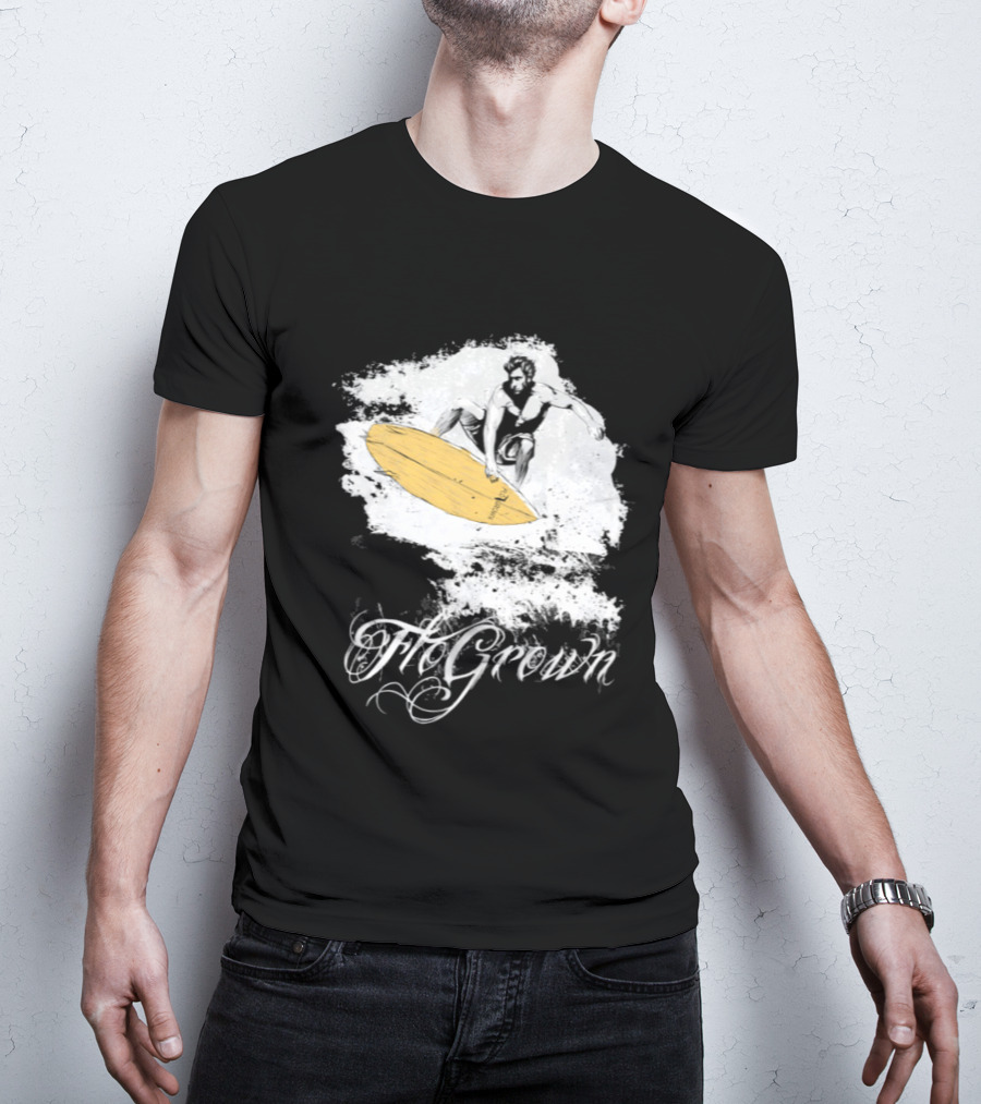 15 Year Anniversary Try My Wood Surfing My Growth T-Shirt