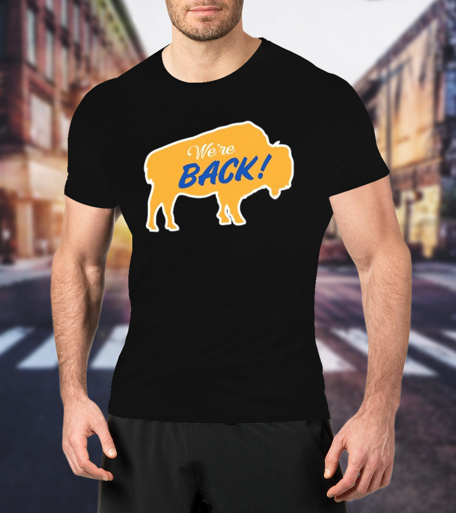 Buffalo Sabres NHL We're Back Bison T-Shirt