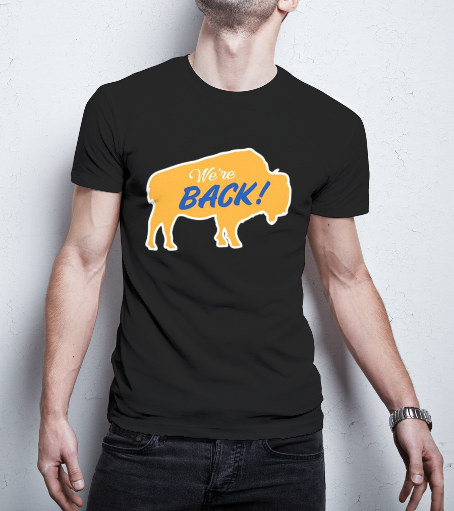 Buffalo Sabres NHL We're Back Bison T-Shirt