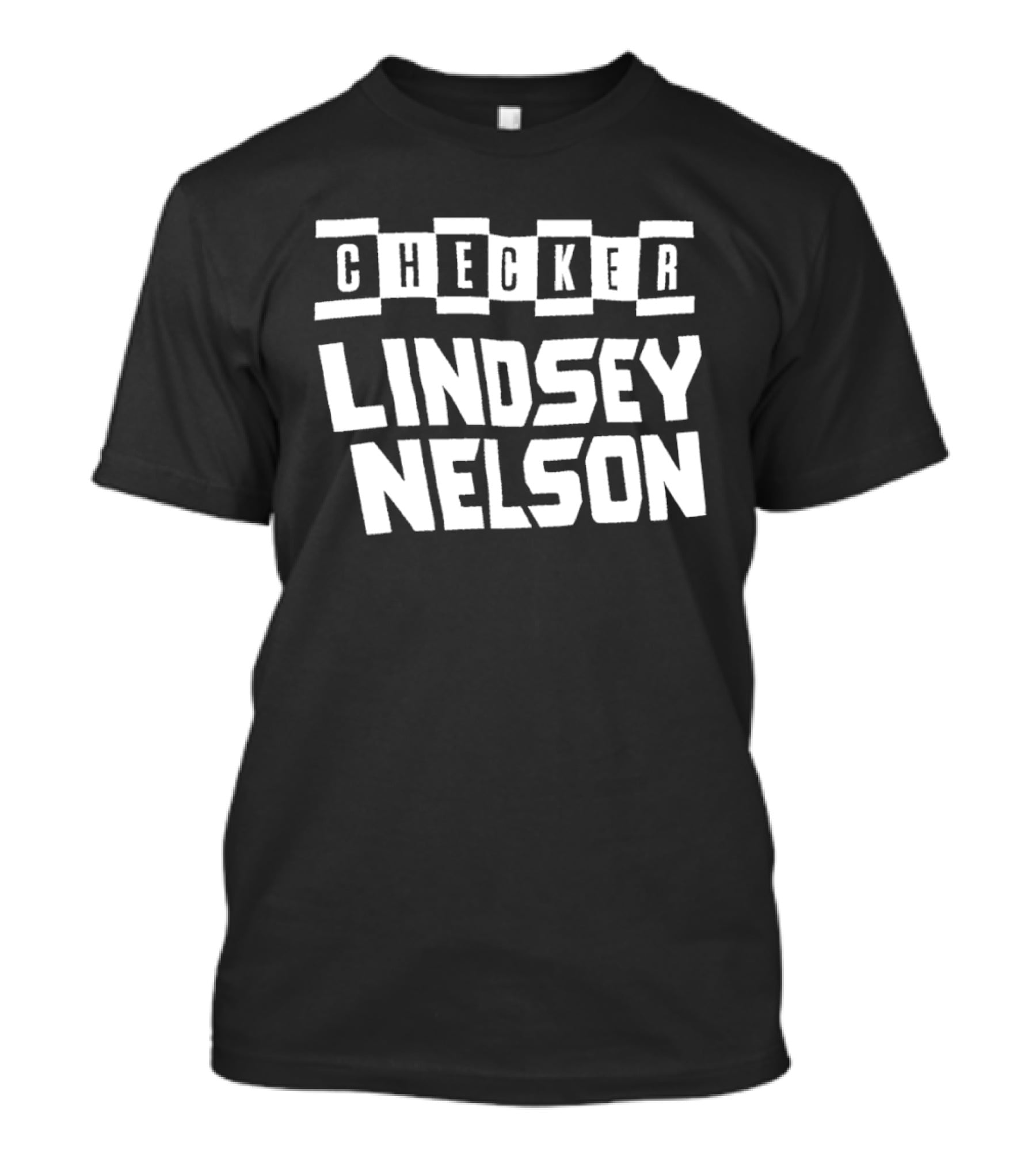 Lindsey Nelson Checker Tennessee Volunteers Baseball T-Shirt