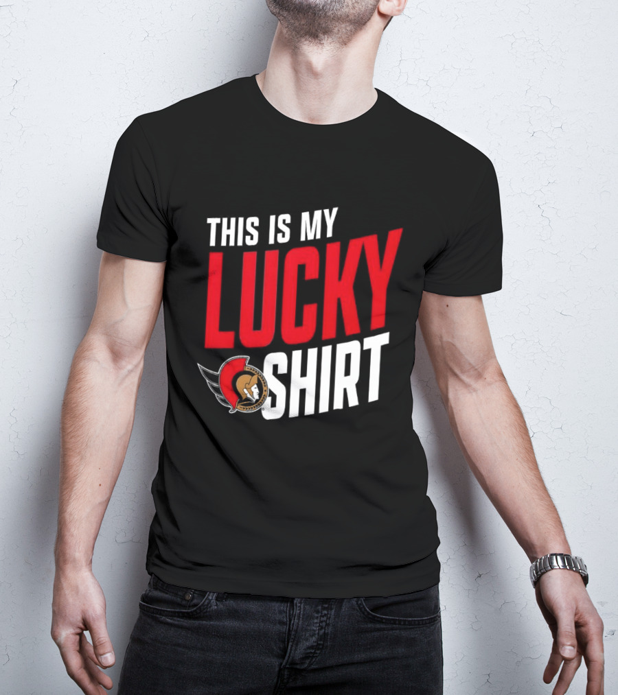 Ottawa Senators NHL This Is My Lucky T-Shirt