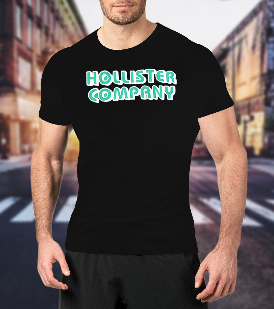 Hollister Company Cotton Casual Wear T-Shirt