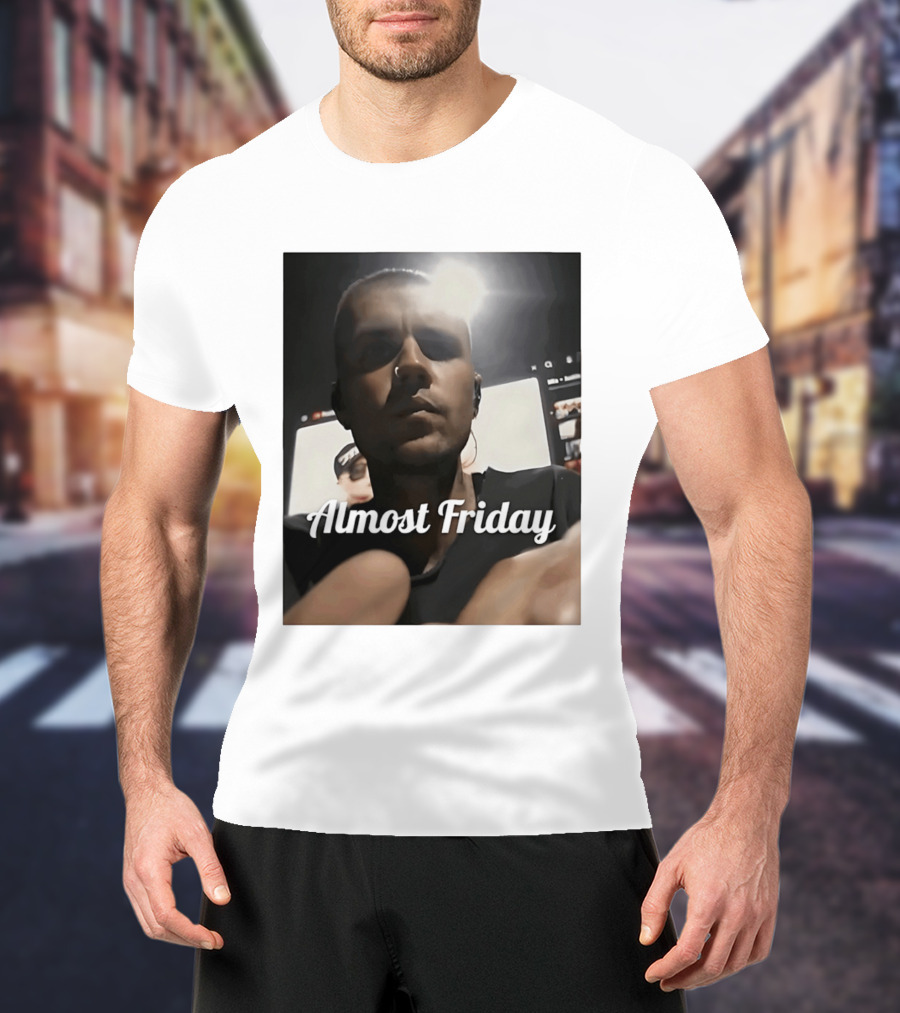 Almost Friday Coachella Justin Festival Vibes T-Shirt